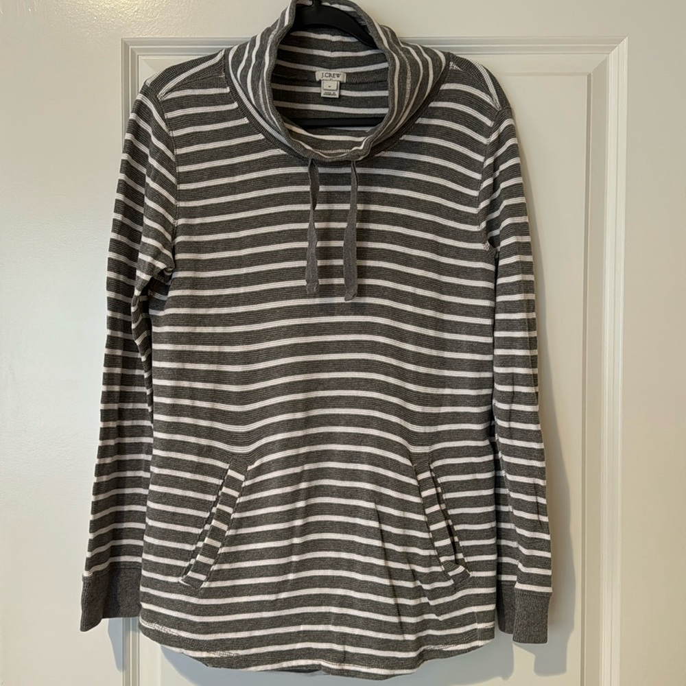 J. Crew Waffle Weave Sweatshirt